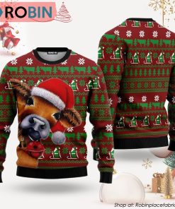 Cow Xmas Ugly Christmas Sweater