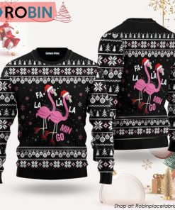 Cute Flamingo Ugly Christmas Sweater