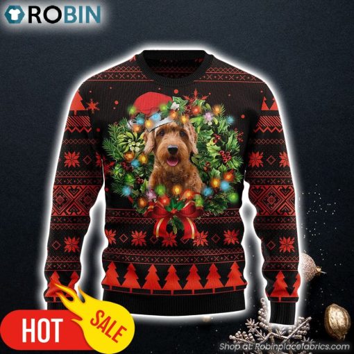 Cute Goldendoodle Dog Lover Ugly Christmas Sweater Xmas Gifts For Him or Her