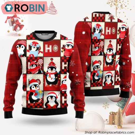Cute Penguin Ugly Christmas Sweater, Xmas Gifts