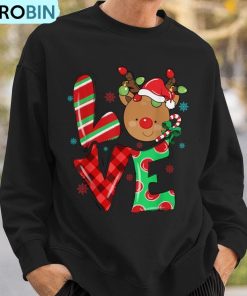 cute-reindeer-rudolph-red-nose-christmas-xmas-antler-ugly-christmas-sweatshirt-3