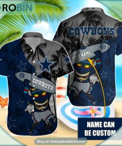 Dallas Cowboys Tiki Man NFL Hawaiian Shirt