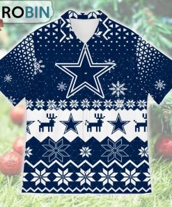 Dallas Cowboys Ugly Christmas Design Short Sleeve Shirt
