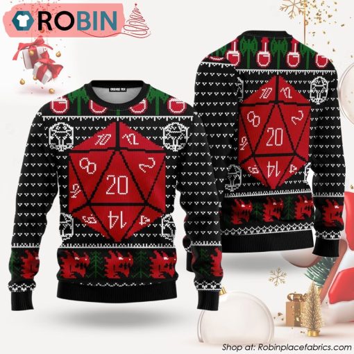 D&D Ugly Christmas Sweater
