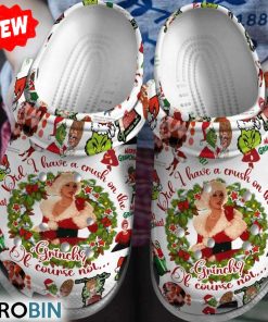 Did I Have A Crush On The Grinch Of Course Not Merry Grinchmas 3D Print Classic Crocs