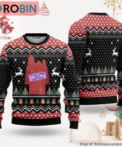 Do Not Open Until Ugly Christmas Sweater