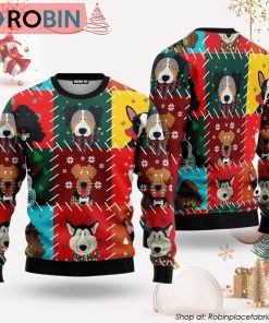 Dog Face Ugly Christmas Sweater Dog Face Ugly Christmas Sweater