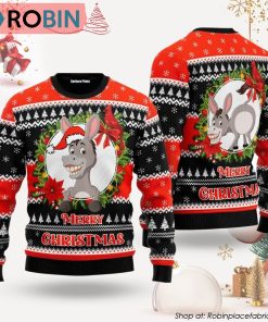 Donkey Funny Merry Ugly Christmas Sweater