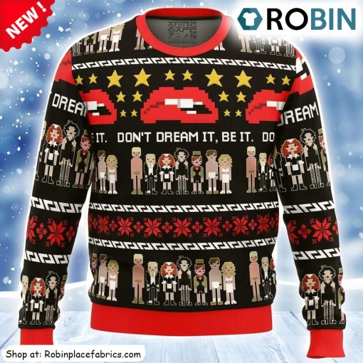 Dont Dream It Be It The Rocky Horror Picture Show Ugly Christmas Sweatshirt, Sweater