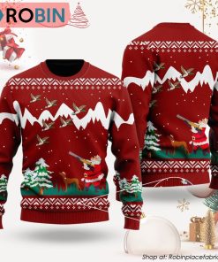 Duck Hunting Christmas Ugly Christmas Sweater