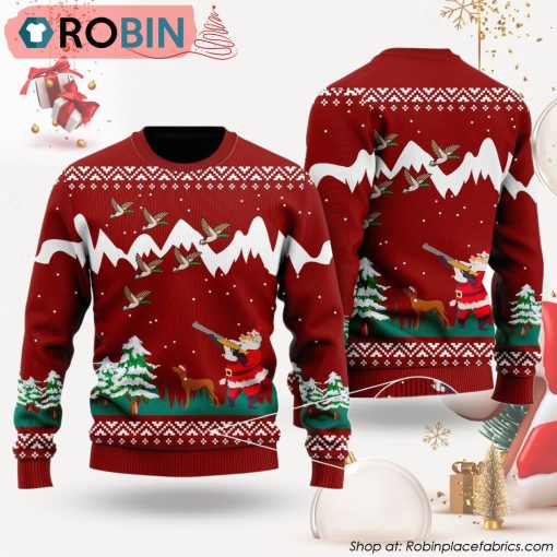 Duck Hunting Christmas Ugly Christmas Sweater