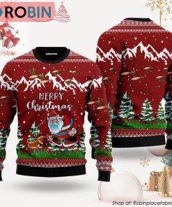 Duck Hunting Ugly Christmas Sweater