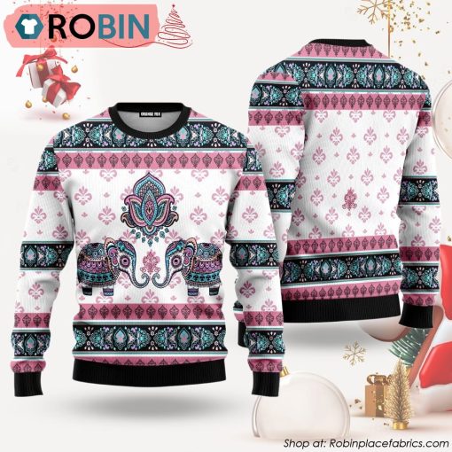 Elephant Ugly Christmas Sweater