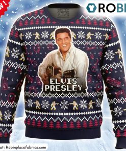 Elvis Presley Ugly Christmas Sweatshirt, Sweater
