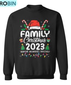 Family Christmas 2023 Matching Pajamas Xmas Ugly Christmas Sweatshirt