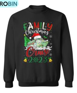 Family Christmas Cruise 2023 Merry Cruisemas Boat Trip Xmas Ugly Christmas Sweatshirt