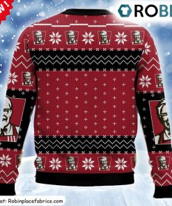 Fast Food Kfc Ugly Christmas Sweatshirt, Sweater