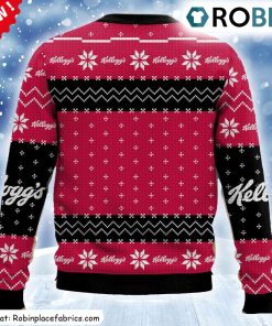 Favorite Food Brands Kelloggs Ugly Christmas Sweatshirt, Sweater