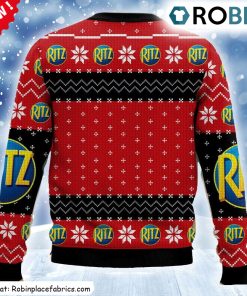 Favorite Food Brands Ritz Ugly Christmas Sweatshirt, Sweater