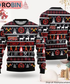 Firefighter Ugly Christmas Sweater