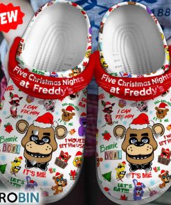 Five Christmas Nights At Freddy’s Bonnie Bowl 3D Print Classic Crocs