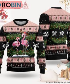 Flamingo Ugly Christmas Sweater
