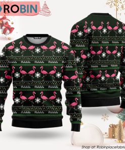 Flamingo Ugly Christmas Sweater, Xmas Gifts