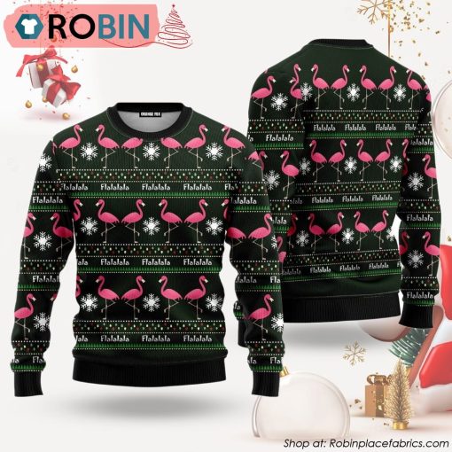 Flamingo Ugly Christmas Sweater, Xmas Gifts