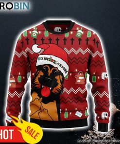 Funny German Shepherd Dog Lover Funny Family Ugly Christmas Sweaters