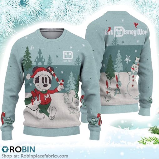 Funny Mouse Holiday Christmas Ugly Sweater 3D Printed