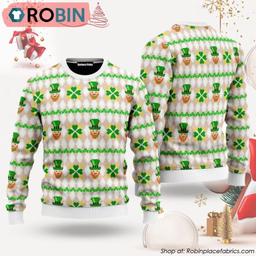Funny Patricks Day Ugly Christmas Sweater