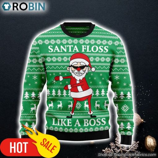 Funny Santa Claus Ugly Christmas Sweater For Christmas