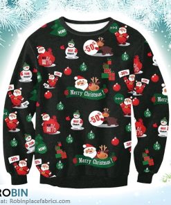 Funny Santa Unicorn Merry Christmas Sweatshirt Christmas Ugly Sweater 3D Printed Funny Santa Unicorn Merry Christmas Sweatshirt Christmas Ugly Sweater 3D Printed