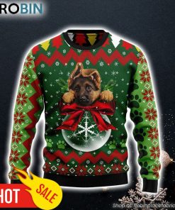 German Shepherd Ornament Dog Lover Ugly Christmas Sweater Gifts For Dog Lovers German Shepherd Ornament Dog Lover Ugly Christmas Sweater Gifts For Dog Lovers