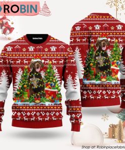 German Shorthaired Dog Ugly Christmas Sweater