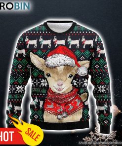 Goat Santa Ugly Christmas Sweater, Perfect Gift and Outfit For Christmas Of Goat Lovers