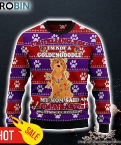Goldendoodle Baby Christmas Ugly Christmas Sweater Gift For Pet Lovers Goldendoodle Baby Christmas Ugly Christmas Sweater Gift For Pet Lovers