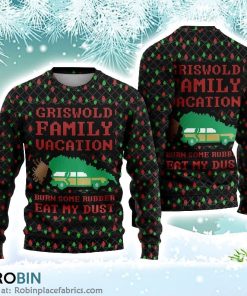 Griswold Family Vacation Christmas Ugly Sweater 3D Printed