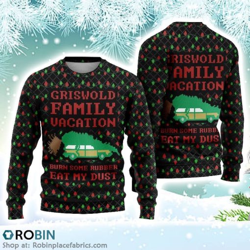 Griswold Family Vacation Christmas Ugly Sweater 3D Printed
