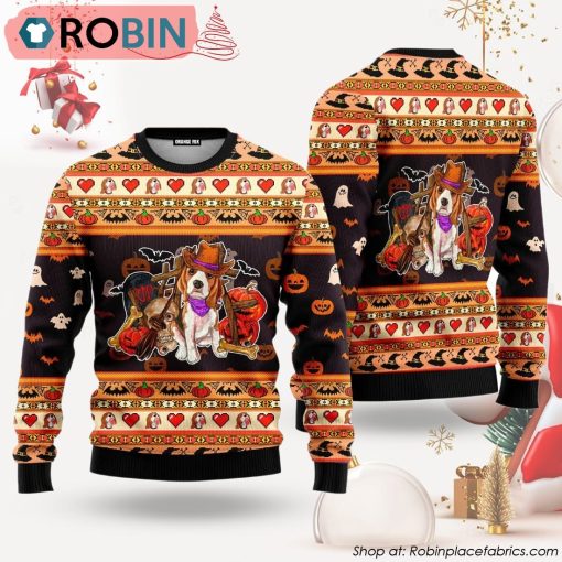 Halloween Beagle Dog Ugly Christmas Sweater