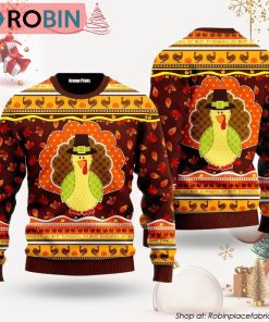 Happy Thanksgiving Ugly Christmas Sweater