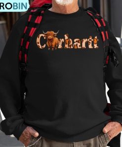 highland-cow-carhartt-christmas-ugly-christmas-sweatshirt-1