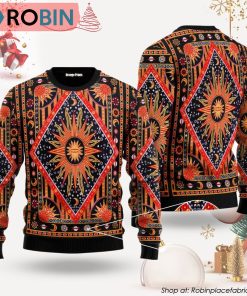 Hippie Style Ugly Christmas Sweater