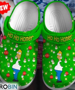 Ho Ho Homer 3D Print Classic Crocs