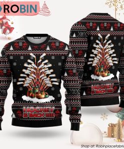 Hockey Is Back Ugly Christmas Sweater Hockey Is Back Ugly Christmas Sweater