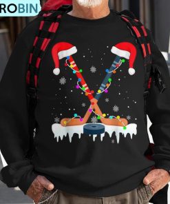 hockey-santa-hat-christmas-lights-sport-boys-xmas-pjs-ugly-christmas-sweatshirt-1