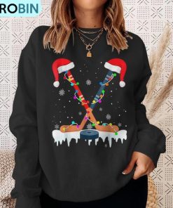 hockey-santa-hat-christmas-lights-sport-boys-xmas-pjs-ugly-christmas-sweatshirt-4
