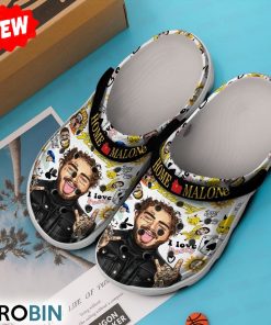 Home Malone Stoney I Love Posty 3D Print Classic Crocs