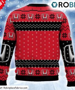 Honda Ugly Christmas Sweatshirt, Sweater Honda Ugly Christmas Sweatshirt, Sweater
