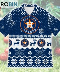 Houston Astros Ugly Christmas Design Short Sleeve Shirt Houston Astros Ugly Christmas Design Short Sleeve Shirt